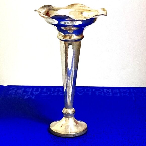 Vintage silver plate candlestick marked HAMO EPNS Made in England - Picture 2 of 5